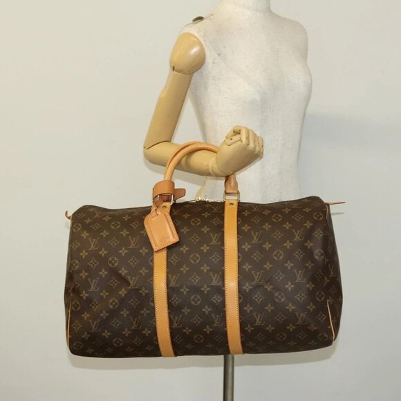 LOUIS VUITTON Monogram Keepall 50 Boston Bag - Picture 1 of 16